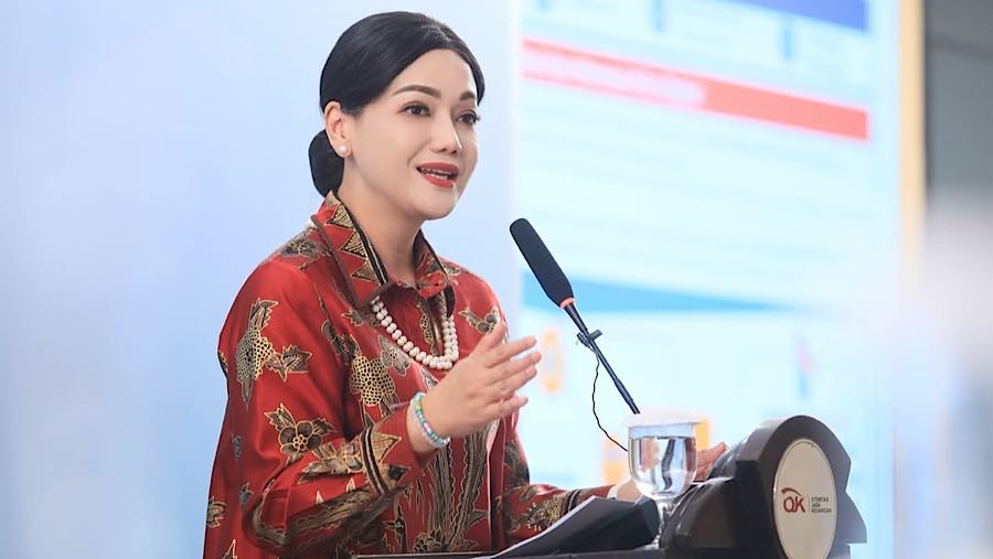 Friderica Widyasari Dewi. (Tangkapan Layar Instagram @fridericawidyasari)
