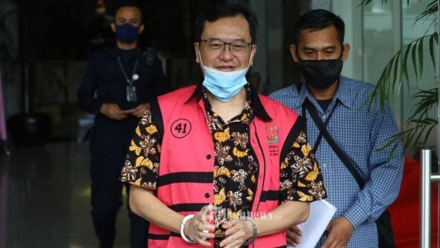 Tersangka skandal Jiwasraya Benny Tjokro. (Foto: Dokumentasi Hukum Kejaksaan RI).

