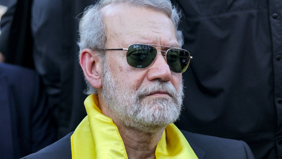 Ali Larijani. (Sumber: Bloomberg)