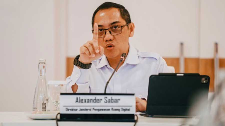 Direktur Jenderal Pengawasan Ruang Digital Alexander Sabar (Dok. Humas Kemkomdigi)