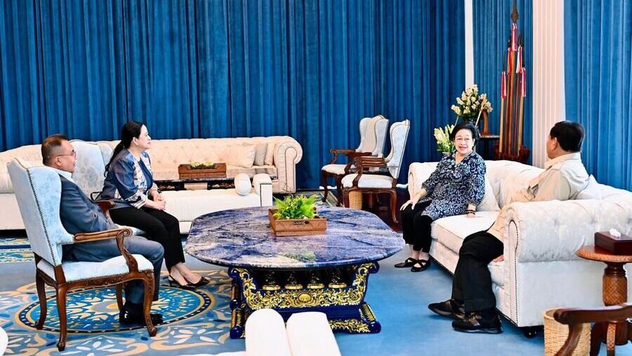 Presiden Prabowo Subianto Bertemu dengan Mantan Presiden Megawati Soekarno Putri, Kamis (19/3/2026) (Dok. Instagram Prabowo Subianto)