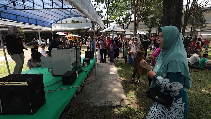 Namun sayangnya taman ini telah tutup lebih dari lima tahun lamanya. (Bloomberg Technoz/Andrean Kristianto)