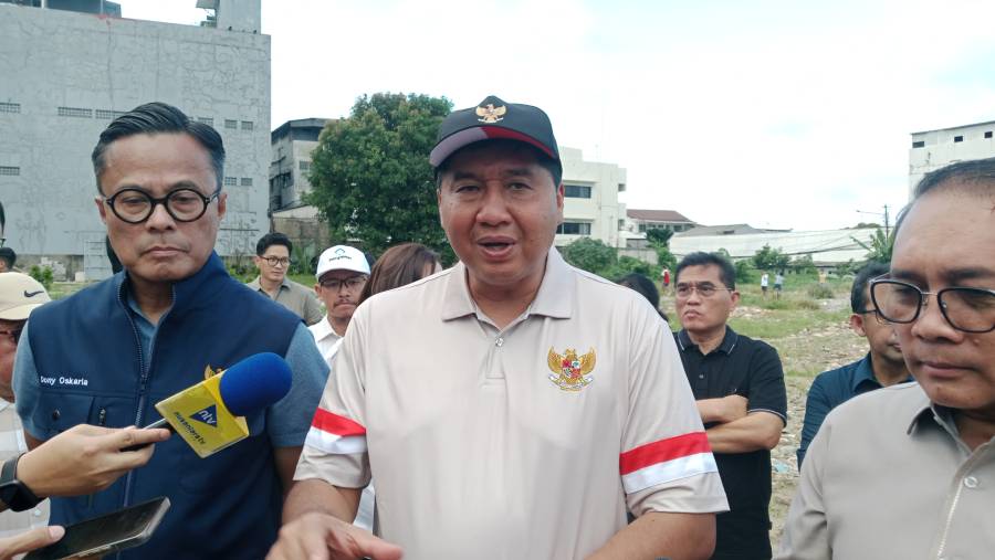 Menteri PKP Maruarar Sirait. (Pramesti Regita Cindy/Bloomberg Technoz)