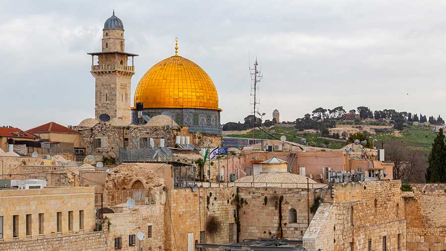 Masjid Al-Aqsa di Yerusalem (Envato)