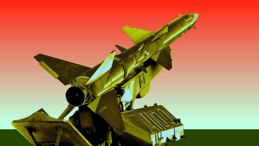 Daftar 9 negara kini memiliki senjata nuklir, berdasarkan jumlah hulu ledak nuklir tahun 2023 (Bloomberg Technoz/Asfahan)