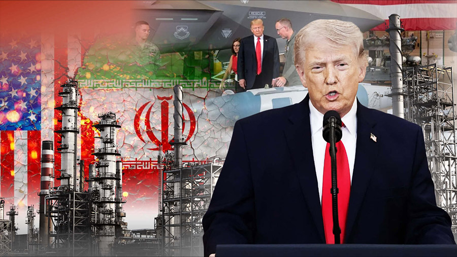 Trump Ancam Kembali Serang Iran, Targetkan Pembangkit Listrik (Foto: Diolah dari Berbagai Sumber)