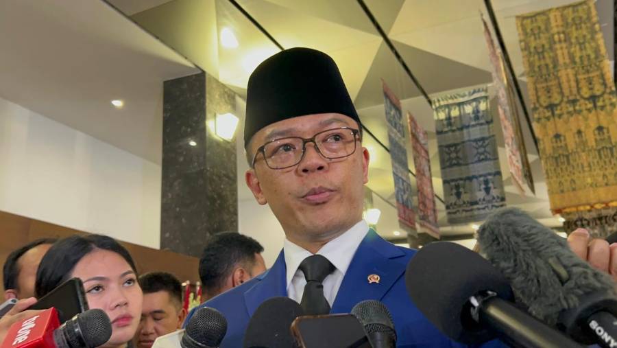 Menteri Luar Negeri Sugiono. (Azura/Bloomberg Technoz)