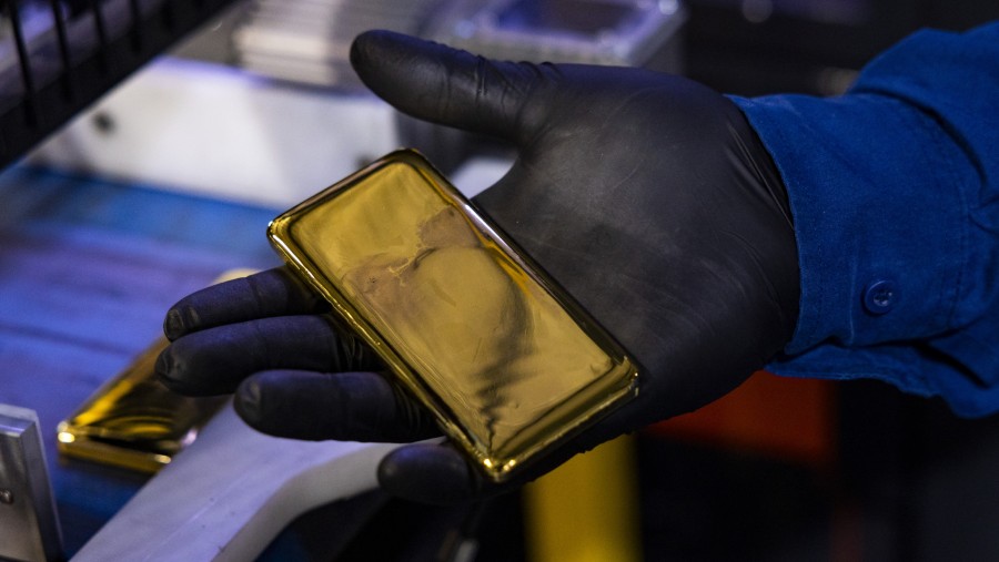 Emas batangan. dok: Bloomberg