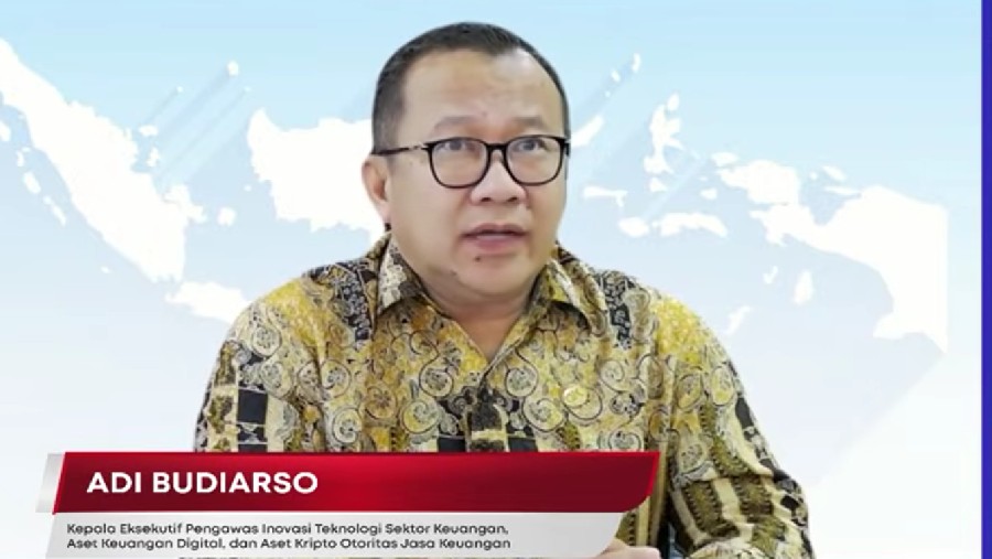 Kepala Eksekutif Pengawas Inovasi Teknologi Sektor Keuangan, Aset Keuangan Digital, dan Aset Kripto OJK, Adi Budiarso. dok: OJK