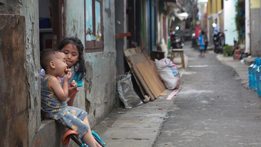 Selain itu, akan dibangun boulevard kawasan yang dilengkapi ruang terbuka hijau, area komunal, serta taman bermain. (Bloomberg Technoz/Andrean K)