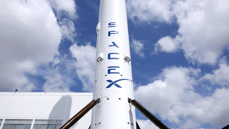 Roket SpaceX. dok: Bloomberg 