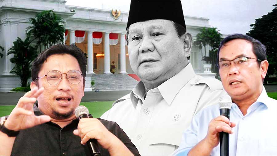 Viral! Ini Isi Pernyataan Saiful Mujani, Hingga Feri Amsari, Kritik Prabowo. (Diolah dari Berbagai Sumber)