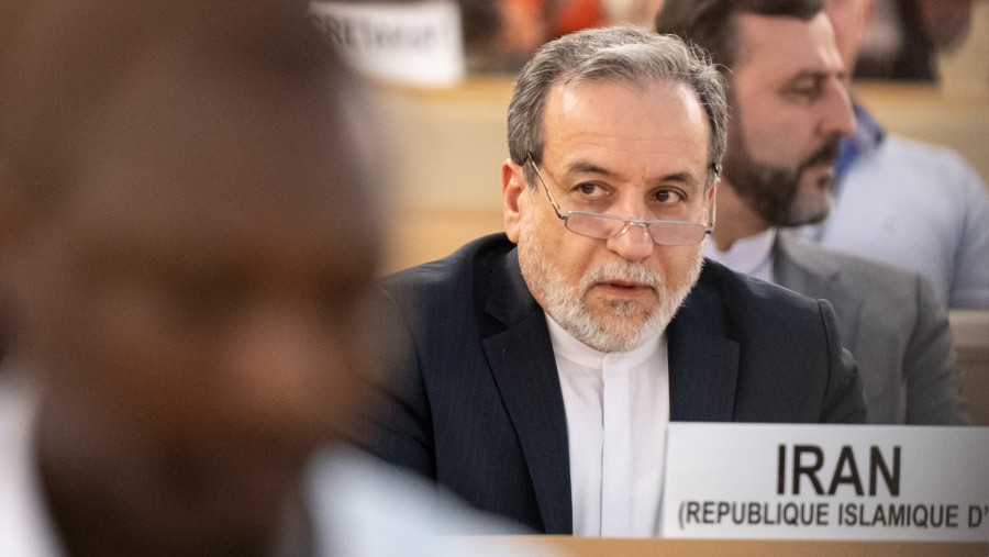 Menteri Luar Negeri Iran Abbas Araghchi. (Fotografer: Fred Merz/Bloomberg)