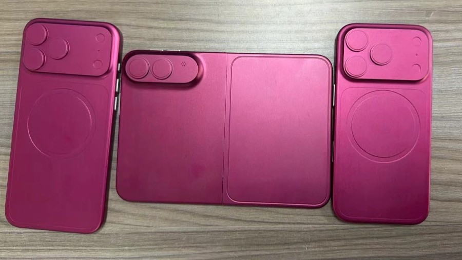 Bocoran tampang iPhone Fold dan seri iPhone 18 Pro. dok: Sonny Dickson/Bsky