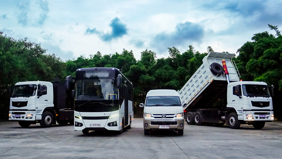 Pabrik Mobil Listrik VKTR yang diresmikan Presiden Prabowo, Kamis (9/4/2026) (Sumber: https://vktr.id/)