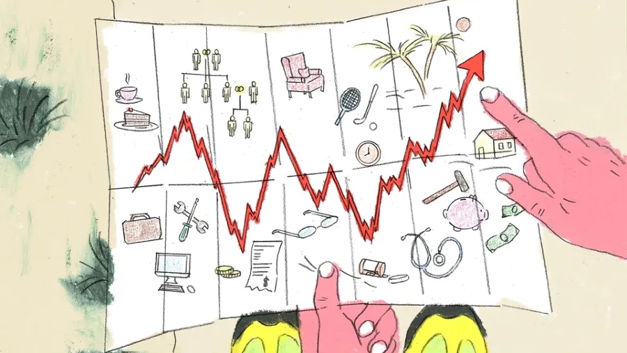 Ilustrasi: Mia Oberländer untuk Bloomberg Businessweek
