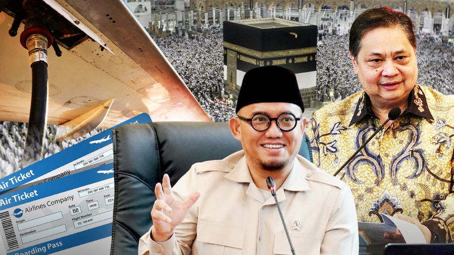 Avtur Melambung, Pemerintah Pastikan Biaya Haji Tidak Naik (Foto: Diolah dari Berbagai Sumber)