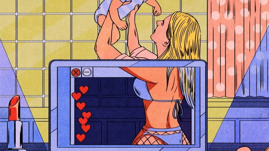 Ilustrasi oleh María Jesús Contreras.Sumber: Bloomberg Businesswek