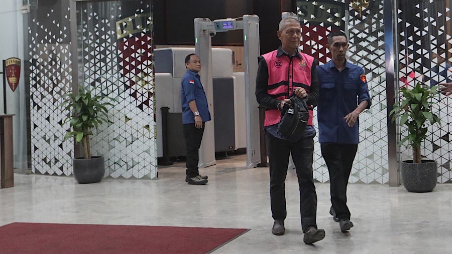 Dalam kasus ini, Kejagung menemukan adanya kebocoran informasi internal PT Petral terkait kebutuhan produk minyak mentah. (Bloomberg Technoz/Andrean)