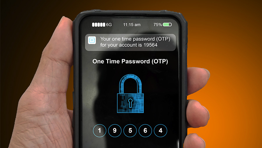 Ilustrasi Kode OTP Tidak Masuk ke SMS (Envato)