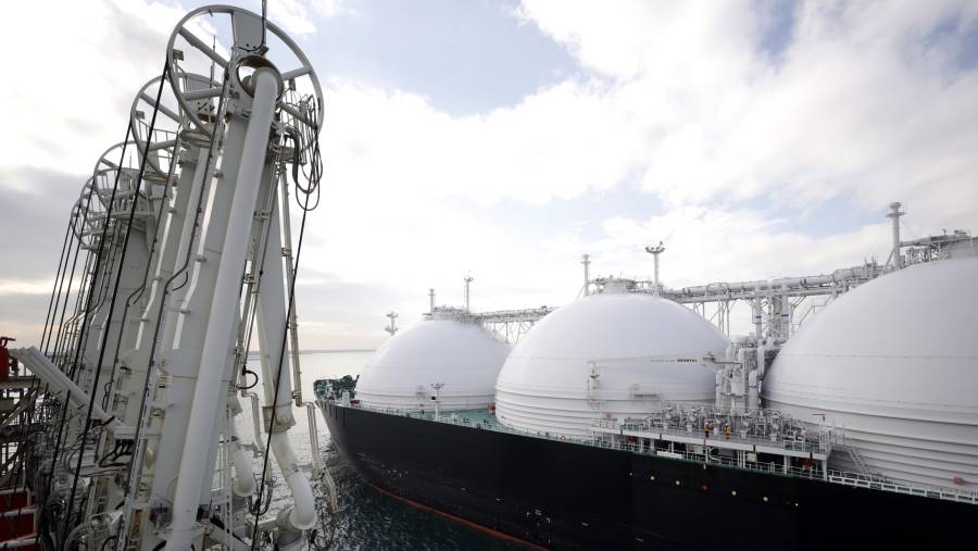 Kapal tanker LNG. (Bloomberg)