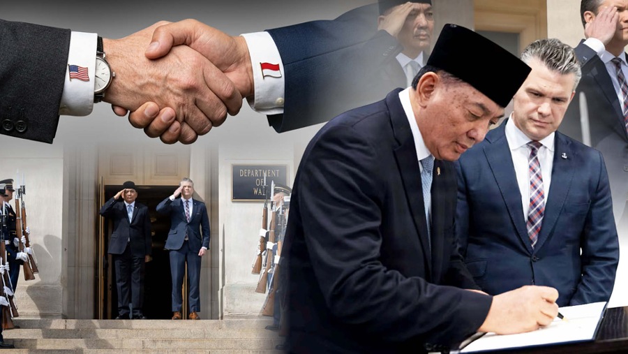 Amerika-Indonesia Teken Kerjasama Pertahanan, Pelatihan hingga Operasional (Foto: DIolah dari Berbagai Sumber)