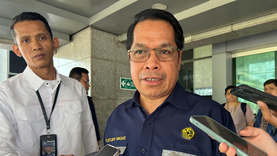 Dirjen Migas Kementerian ESDM Laode Sulaeman (Bloomberg Technoz/Azura)