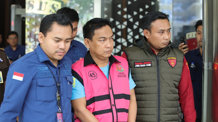 Kejaksaan Agung menahan Ketua Ombudsman 2026-2031 Hery Santoso di kasus korupsi tata kelola Nikel Sulawesi Tenggara. (Dok Kejaksaan Agung)