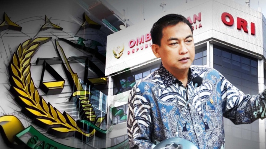 Baru Dilantik, Ketua Ombudsman Hery Susanto Dicokok Kejaksaan (Foto: Diolah dari Berbagai Sumber)