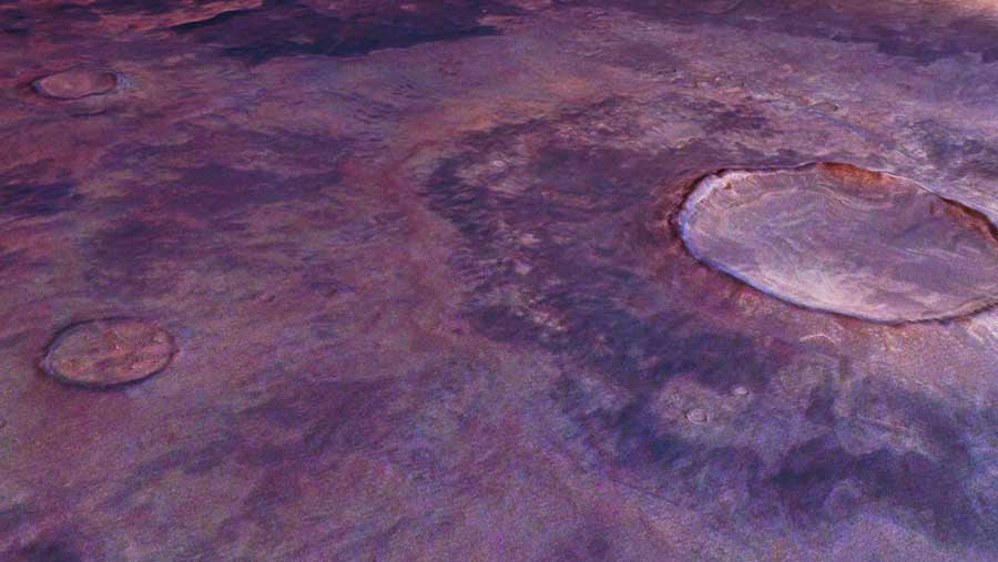 Planet Mars dari jarak dekat (Dok. ESA)