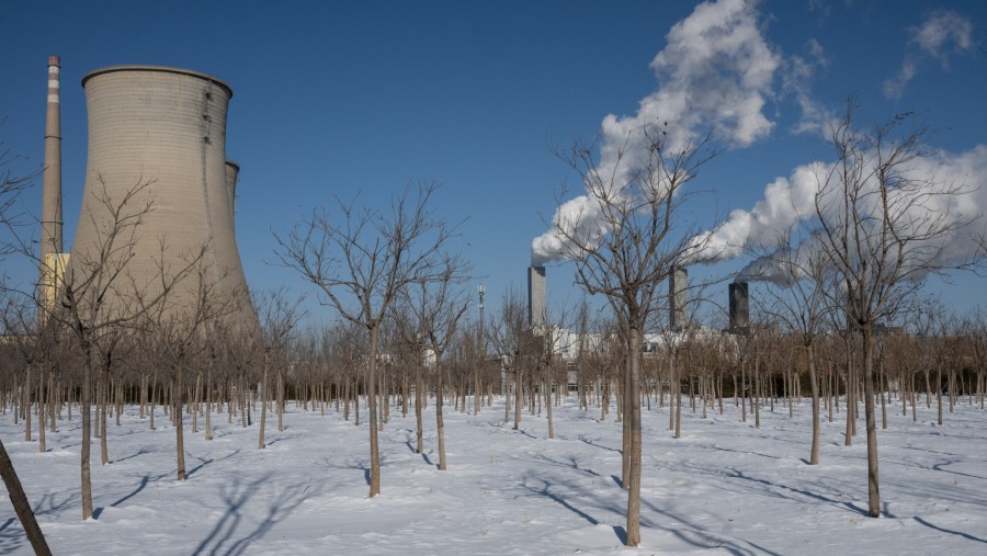 Salah satu fasilitas gasifikasi batu bara di China./dok. Bloomberg