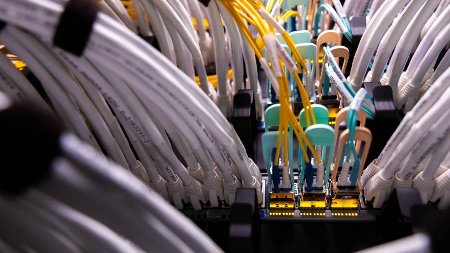 Ilustrasi pengembangan pusat data. dok: Bloomberg