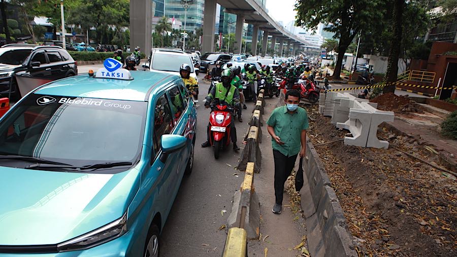 Pemprov DKI Jakarta menggelontorkan total anggaran sebesar Rp102 miliar untuk merevitalisasi kawasan tersebut secara menyeluruh. (Bloomberg Technoz)