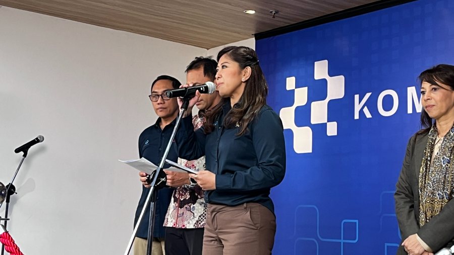 Menteri Komdigi Meutya Hafid. dok: Merinda Faradianti/Bloomberg Technoz