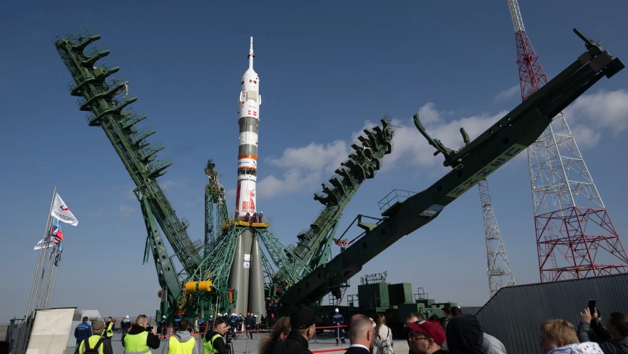 Program peluncuran Kosmodrom Baikonur Rusia. dok: Bloomberg