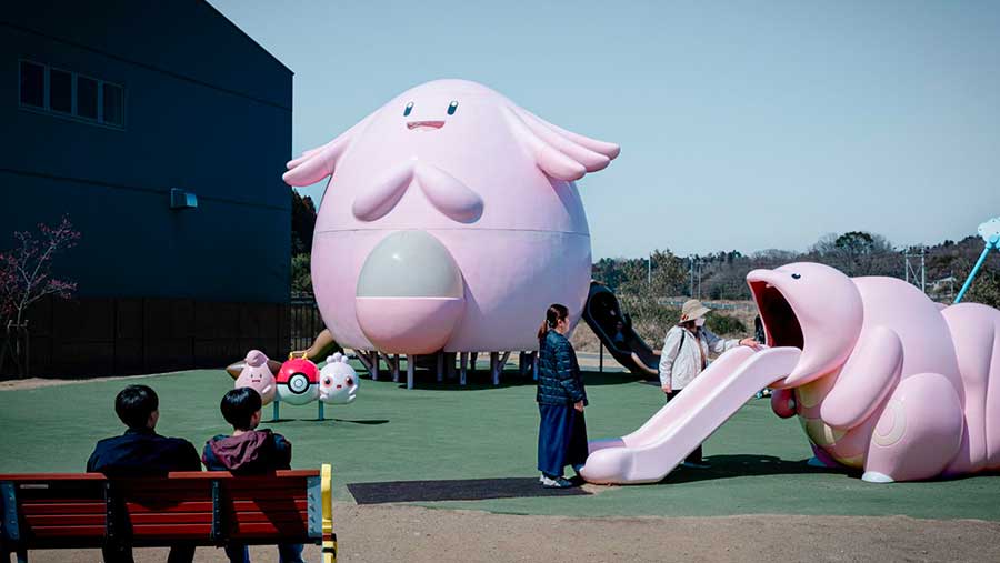 Pusat Pembongkaran Tepco di Tomioka, Prefektur Fukushima, Jepang. (Fred Mery/Bloomberg)