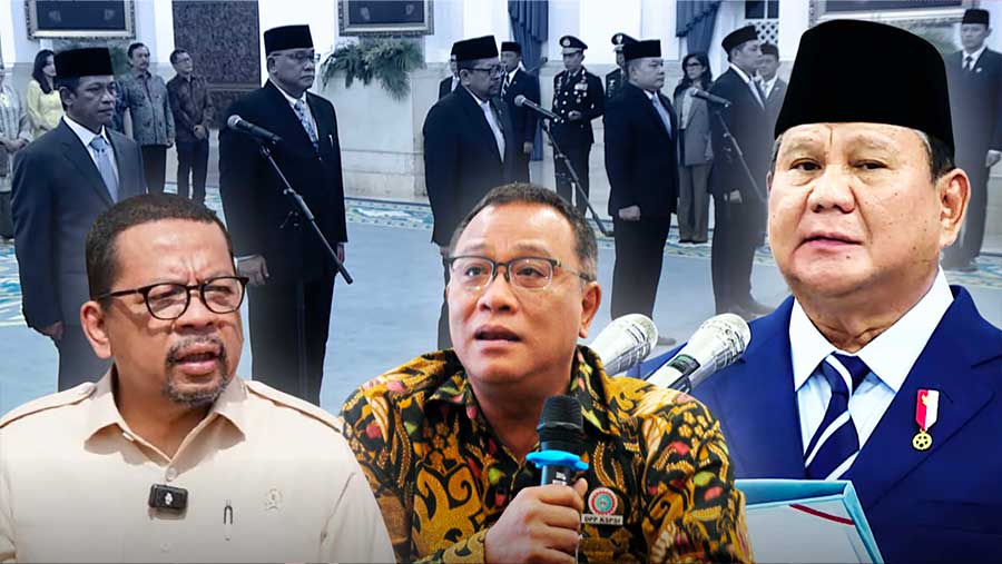 Reshuffle Kabinet Dari Menteri Lingkungan Hidup Hingga Kepala Bakom. (Diolah dari Berbagai Sumber)