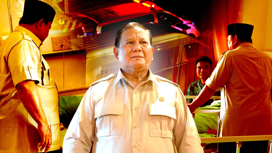 Presiden jenguk korban tabrakan kereta, siapkan Rp4 triliun bangun flyover di lintasan KA (Diolah)