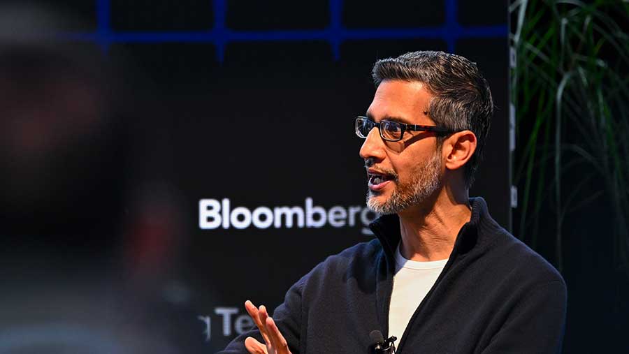 Sundar Pichai, kepala eksekutif Alphabet Inc. (David Paul Morris/Bloomberg)