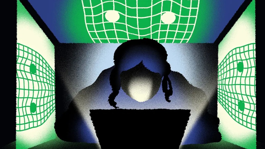 Ilustrasi: Daniel Zender untuk Bloomberg Businessweek