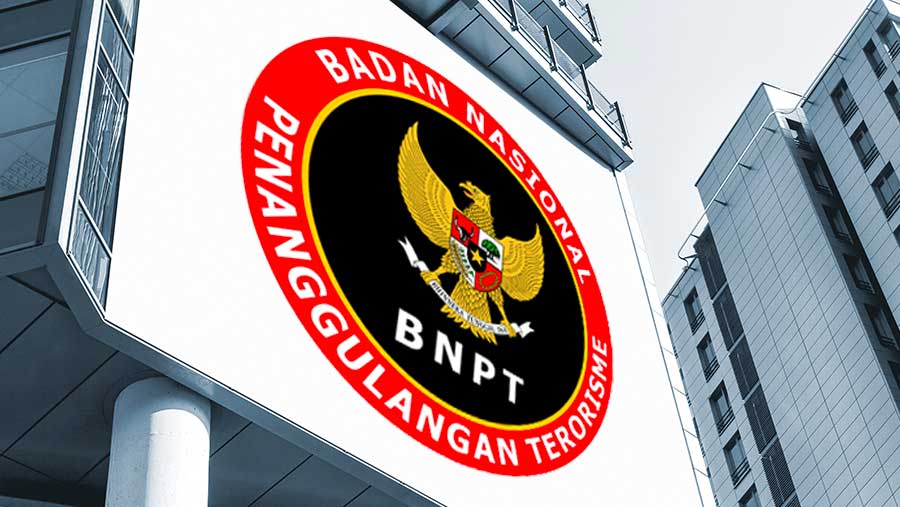 Ilustrasi Gedung BNPT (Diolah)