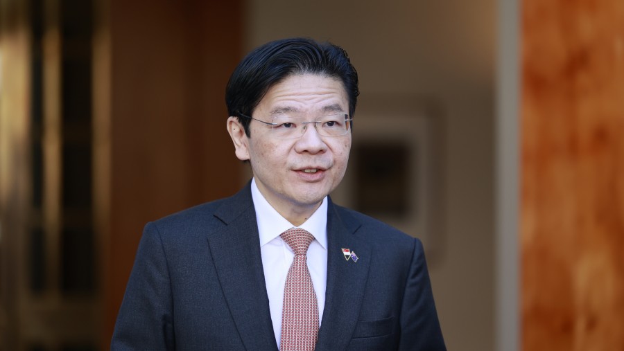 Perdana Menteri Singapura, Lawrence Wong. dok:Lionel Ng/Bloomberg