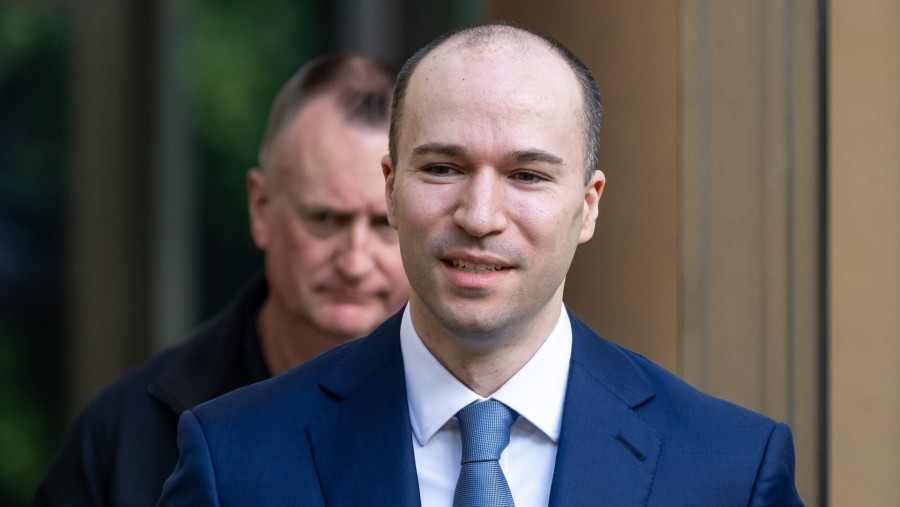 Greg Brockman, salah satu pendiri OpenAI dan presiden perusahaan di pengadilan federal di Oakland, California. dok: David Paul Morris/Bloomberg
