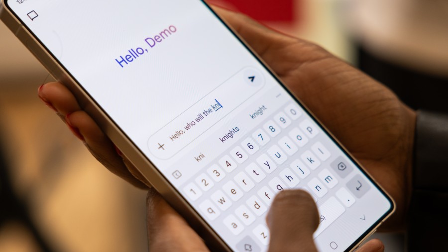 Chatbot AI dari Gemini, hasil pengembangan Google. dok: Yuki Iwamura/Bloomberg
