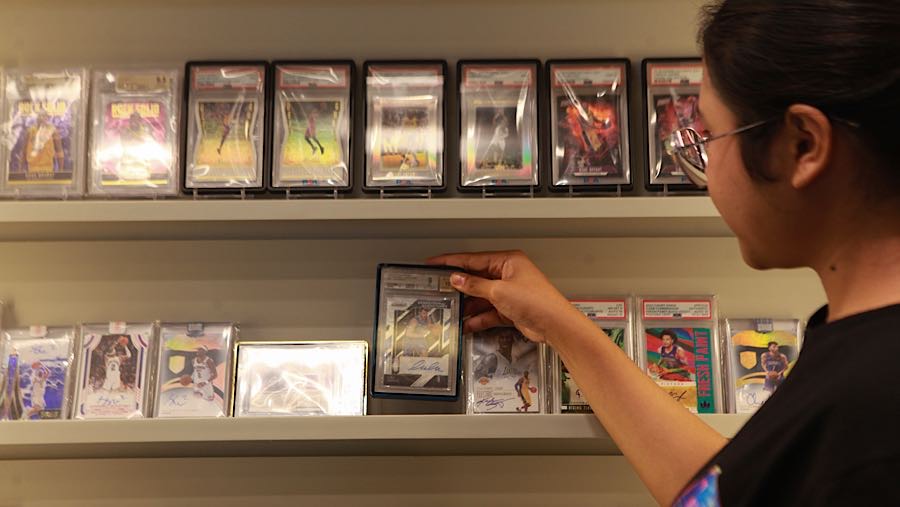 Bisnis trading card dalam beberapa waktu terakhir semakin marak di Indonesia. (Bloomberg Technoz/Andrean Kristianto)