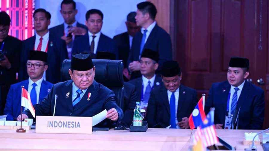 Presiden Prabowo Subianto di KTT ASEAN, Filipina, Jumat (8/5/2026). (Dok. Setneg)