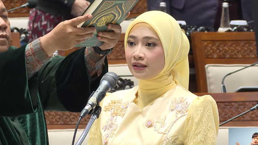 Adela Kanasya (Tangkapan layar YouTube TVR PARLEMEN)