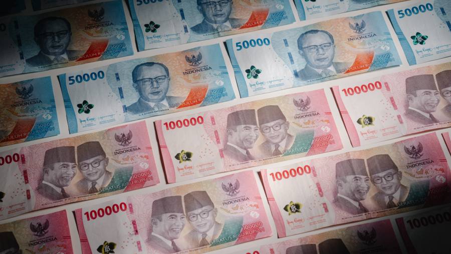 Ilustrasi pergerakan rupiah terhadap dolar AS. dok: Bloomberg