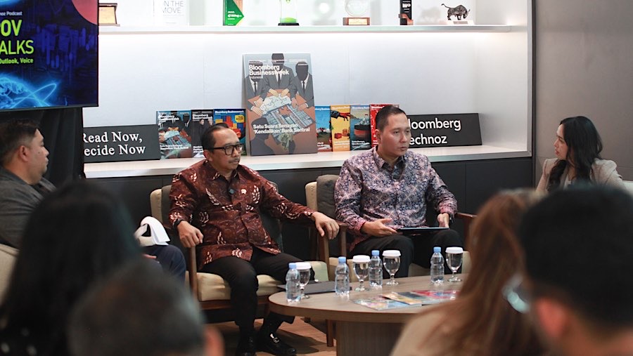 Bloomberg Technoz menggelar PoV Talks di Kantor Bloomberg Technoz, Jakarta, Senin (18/5/2026). (Bloomberg Technoz/ Andrean Kristianto)