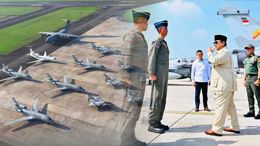 Presiden Serahkan Alutsista Baru, dari Pesawat Rafale Hingga Radar. (BPMI Setpres)